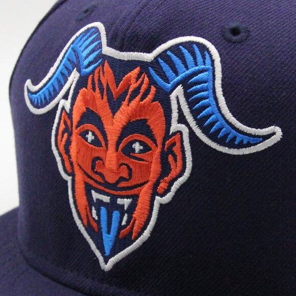 Upper Playground UPLB Los Angeles Diablos Navy New Era Cap - Picture 5 of 8